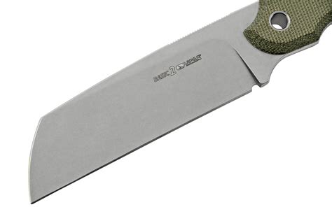 Viper Basic 2 VT4032CG D2 Sheepsfoot Stonewashed Green Canvas Micarta