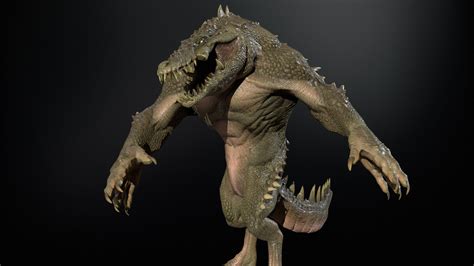 Croc Game Ready - 3D Model by andryuha1981