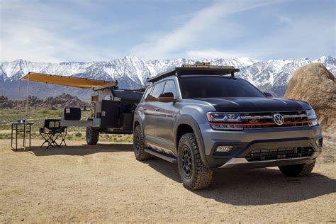 VW Atlas Basecamp Concept The Ultimate Mountain Bike Adventure Rig