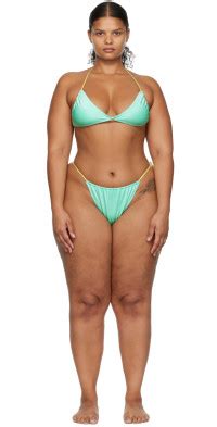 Dos Swim Ssense Exclusive Green Ari Mila Bikini