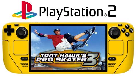 Tony Hawks Pro Skater 3 Steam Deck Ps2 Emulation Steam Deck Youtube