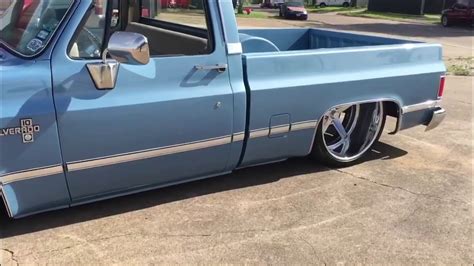 Slammed 80’s C10 On Billets Youtube