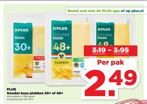 Plus Goudse Kaas Plakken Of Aanbieding Bij Plus Folders Nl