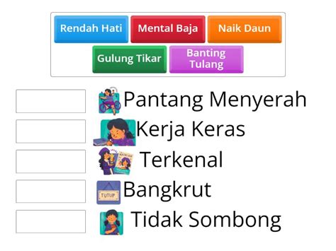 Latihan Idiom Match Up