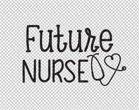 Future Nurse Svg Nurse Svg Future Nurse Clipart Nurse Dxf - Etsy