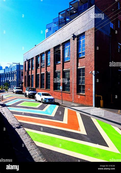 Richmond Street Scene Stock Photo Alamy