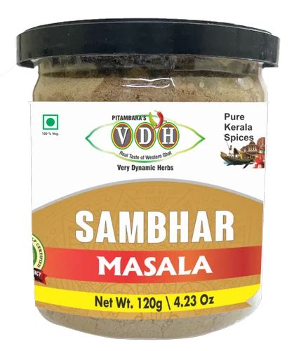 Vdh Sambar Powder Sambhar Masala Packaging Size Gm Packaging Type