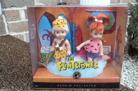 Barbie~the Flintstones~kelly And Tommy Tset~silver Label ~nib 1724850351