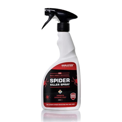 Karlsten Spider Killer Repellent Spray High Strength Spider Killer Lasts 6 Weeks On Surfaces