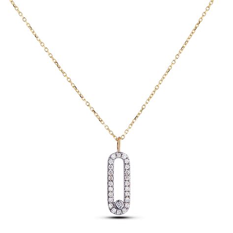 0 20 Carat TW Diamond Pendant In Yellow Gold Lugaro Jewellers