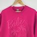 Embossed Look Sweatshirt Malibu Babe Sweatshirt UNISEX Let S Go Party