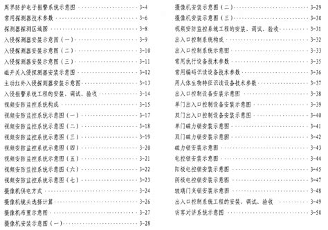 06sx503安全防范系统 标准图集 弱电图集 火天信建筑培训基地