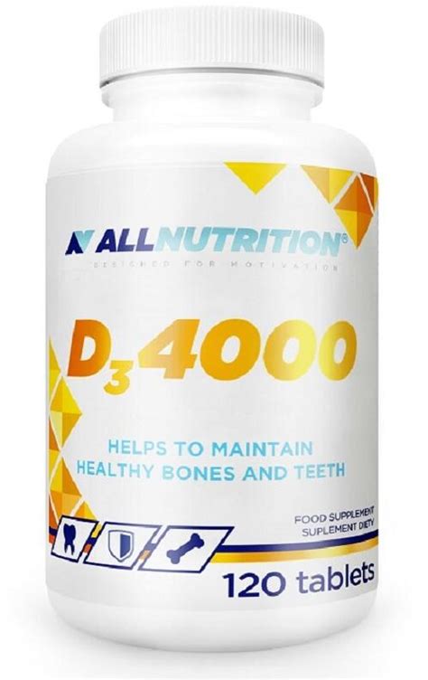 Allnutrition Vit D3 4000 120 Tabletten Bei Metasport