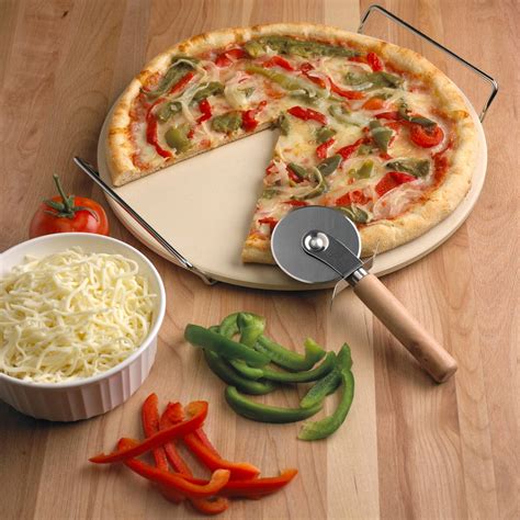 12.5-Inch Pizza Stone Set