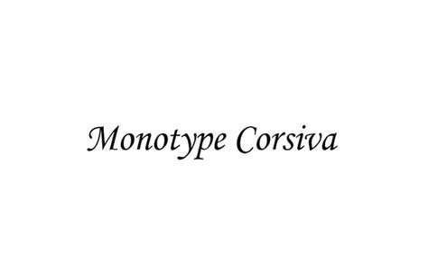 Monotype Corsiva Font Free Download | Fonty Fonts