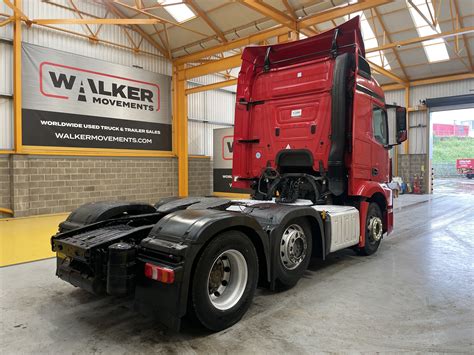 MERCEDES ACTROS 2543 STREAMSPACE EURO 6 6X2 TRACTOR UNIT 2015