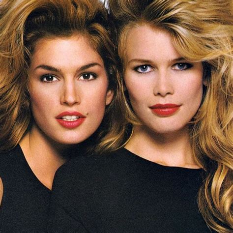 Cindy Crawford Εύχεται στην Claudia Schiffer για τα γενέθλιά της με μια Throwback φωτογραφία