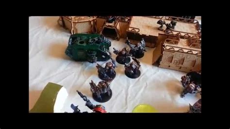 Warhammer 40k 7th Edition Battle Report Orks Vs Space Marines