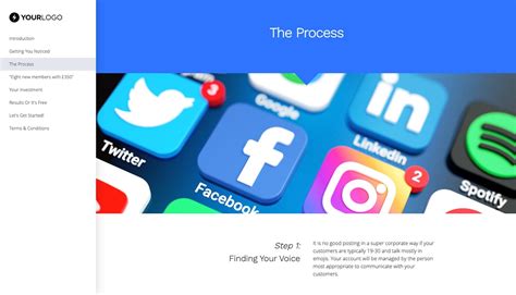 This Free Social Media Consulting Proposal Template Won M Of Business