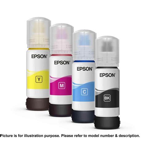 Epson Original 003 (BKCMY) Refill Ink Bottle L1110/L3110/L3150/L5190 ...