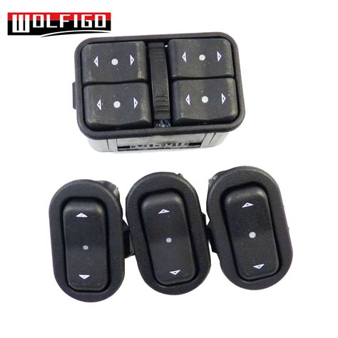 WOLFIGO New Master Single Electric Power Window Switch Button 90561086