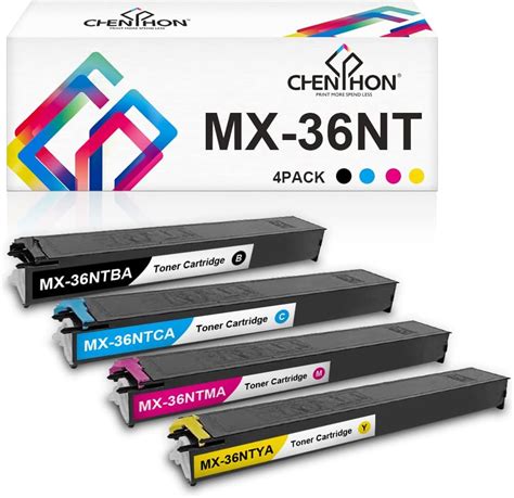 Amazon CHENPHON MX 36NT Toner Cartridge Replacement For Sharp MX