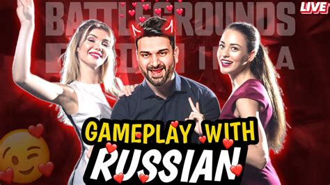 BGMI LIVE FULL FUN BOOM BAAM GAMEPLAY WITH RUSSIAN Bgmi Bgmilive