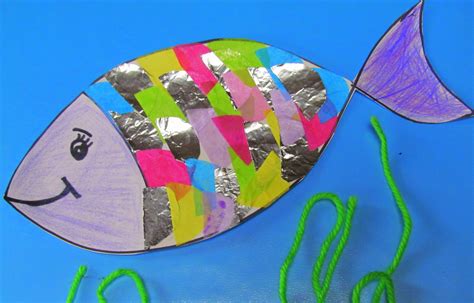 Learn To Grow: Rainbow Fish Craft