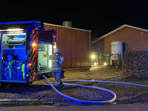 Udrykning Efter Melding Om Bygningsbrand