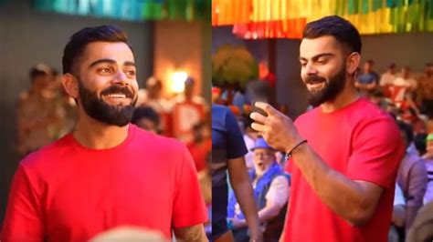 Virat Kohli Shoots New Promo Of Ipl Video Clip Leaked On Social Media