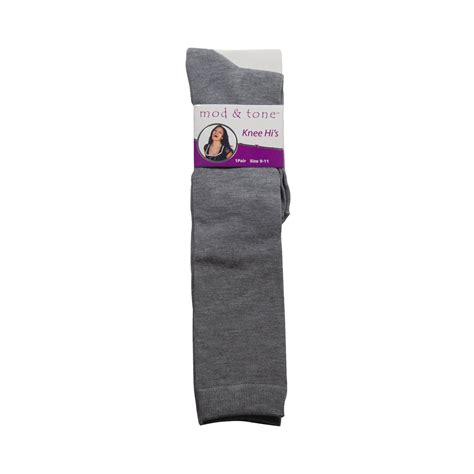 Womens Solid Colored Knee High Socks Brooklyn Socks