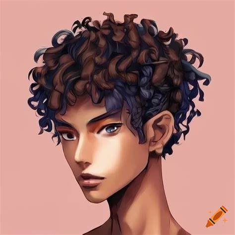 Japanese Anime Inspired Male Character With Unique Features On Craiyon