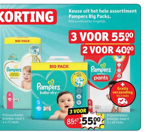 Pampers Big Packs Aanbieding Bij Kruidvat 1Folders Nl