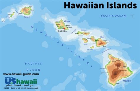 Printable Map Of Hawaiian Islands - Printable Maps