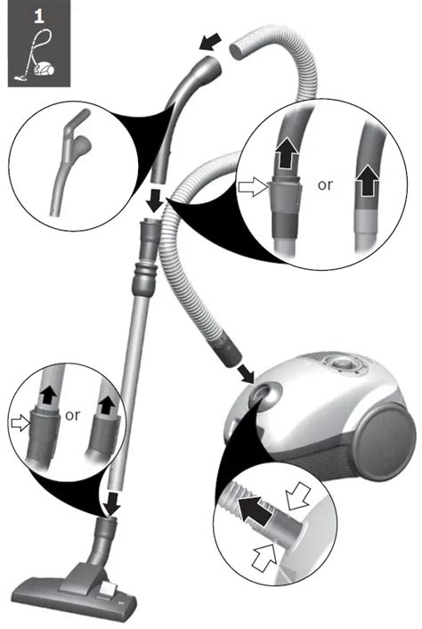 BOSCH BGL35MOV24 Bagged Vacuum Cleaner Instruction Manual