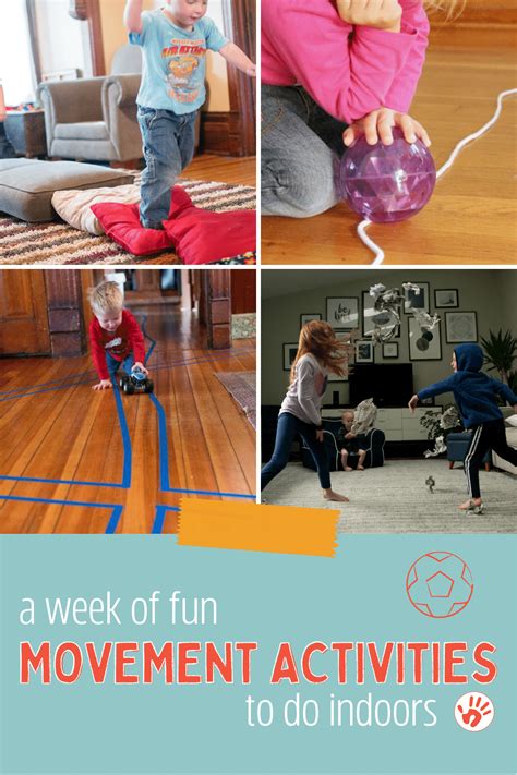 Indoor Gross Motor Activities to Plan Your Week of Fun for the Kids