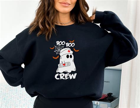 Boo Boo Crew Shirt Halloween Nurse Shirts Boo Shirt Etsy