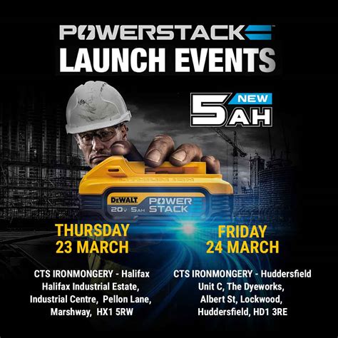 Dewalt Powerstack Launch Event Square Cts Ironmongery