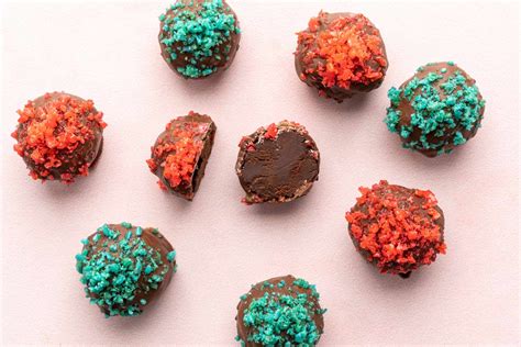 Exploding Truffles Recipe With Pop Rocks