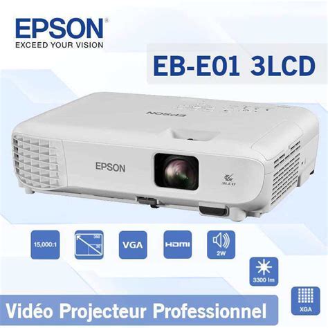 Epson Eb E Xga Lcd Projector Original Shopee Malaysia