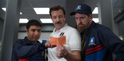 Ted Lasso 4k Nick Mohammed Brett Goldstein Brendan Hunt Jason Sudeikis Hd Wallpaper Rare