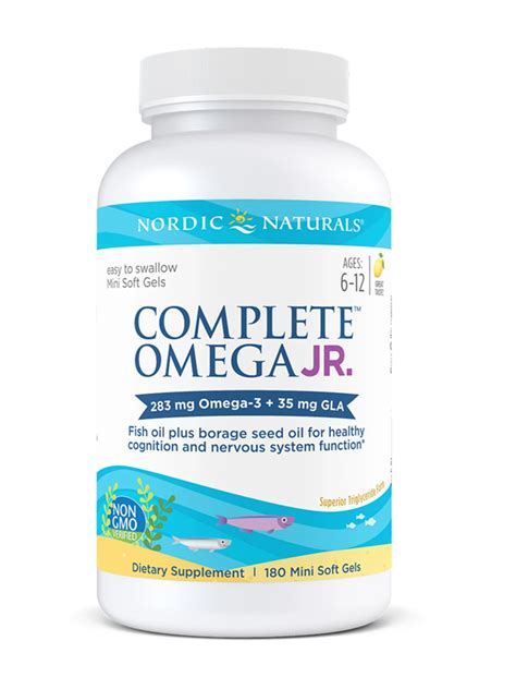 NORDIC OMEGA-3-6-9 JUNIOR, 180 Chewable | Allhealthtrends.com