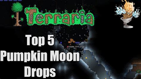 Terraria Top 5 Pumpkin Moon Drops Terraria Countdown Youtube