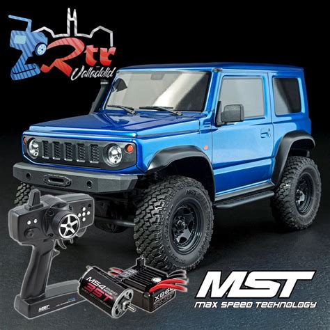 Mst Crawler Cmx J4 Rtr 4wd 110 Azul