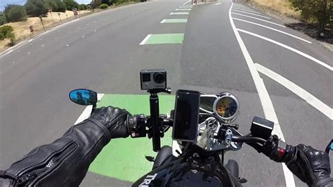 How To Use A Selfie Stick While Riding Motorcycle Mountsetup Youtube