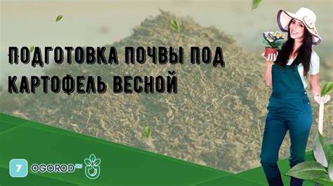Подготовка почвы под картофель весной - YouTube