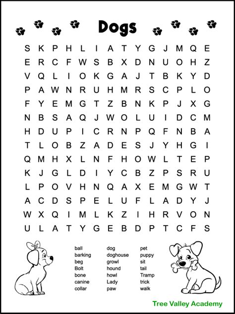 Geometric Shapes Word Puzzle For Kids Tree Valley Academy