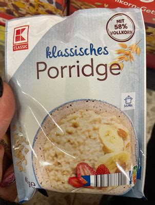 Klassisches Porridge Kaufland G