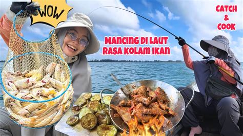 MANCING DILAUT RASA KOLAM IKANIkannya Super Rakus YouTube