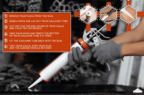 How To Stop Caulk From Coming Out Of The Gun In 6 Easy Steps